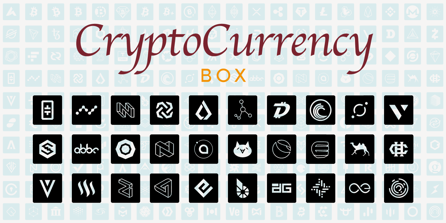 Example font Cryptocurrency #7